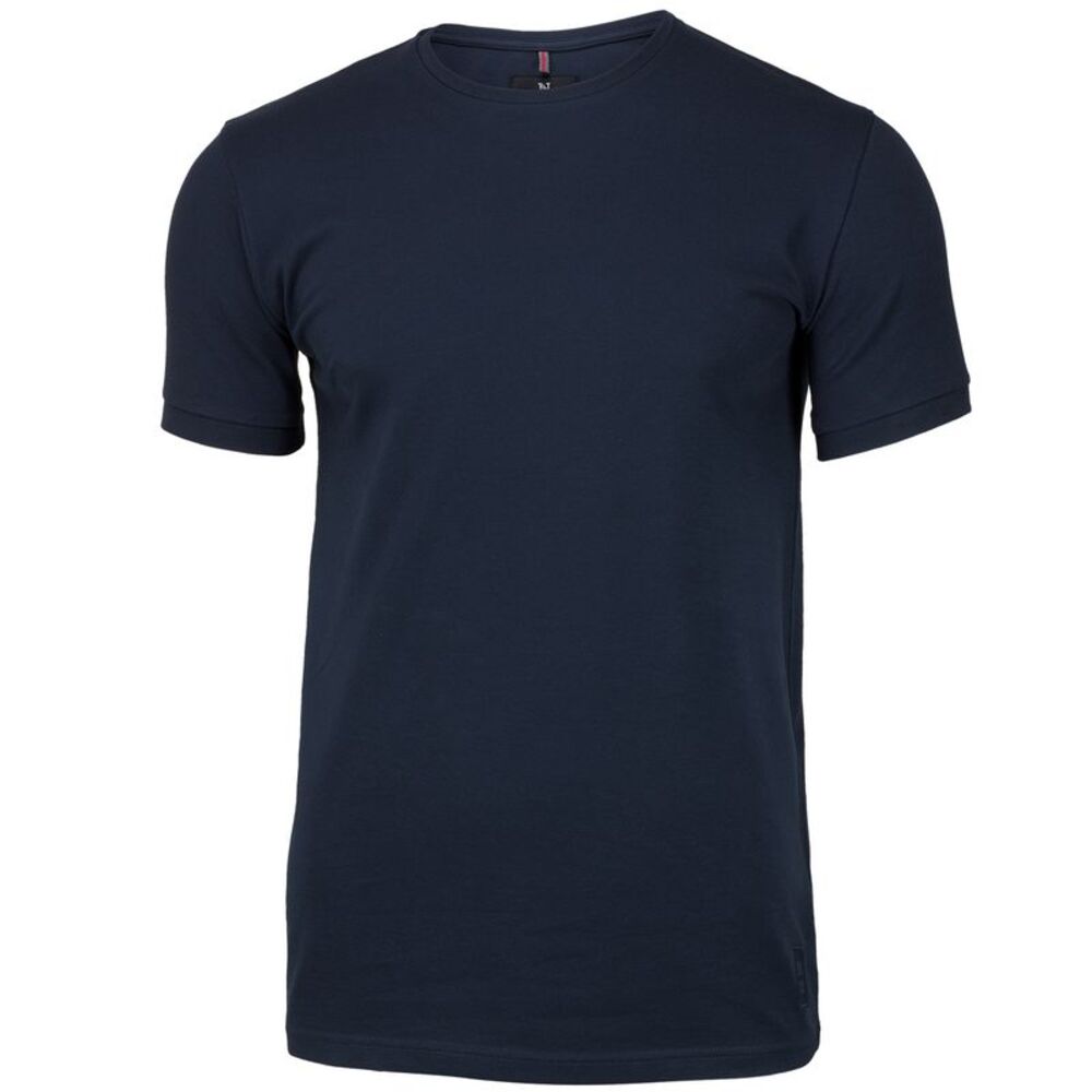 Nimbus Mens Danbury Pique Short Sleeve T-Shirt / Navy